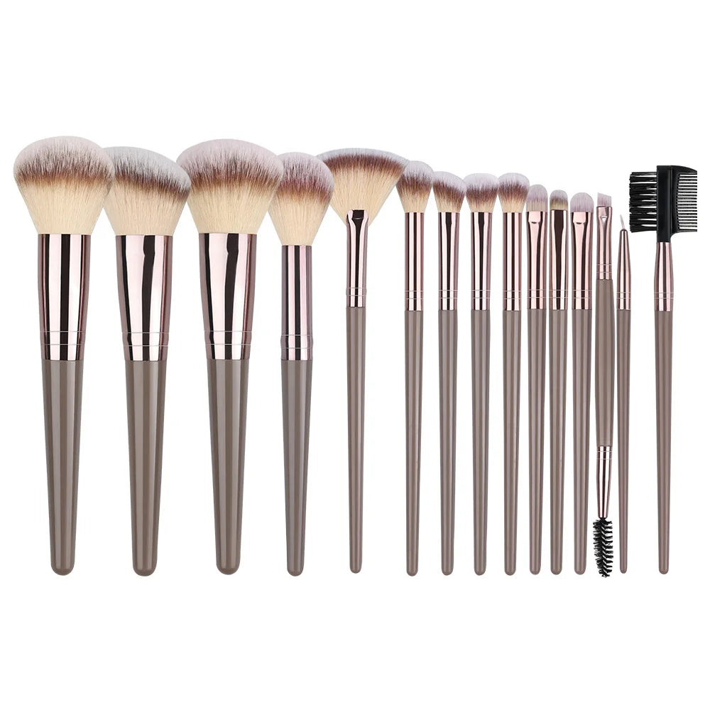 NEW 1-20PCS Makeup Brushes Set Foundation Blush Powder Concealers Eyeshadow Soft And Fluffy Female Cosmetic Beauty Tools storage