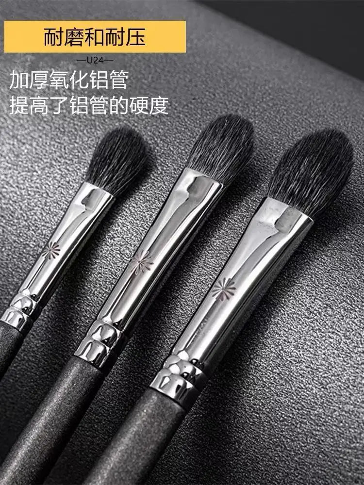 1pc Goat hair Basic Eyeshadow Makeup Brushes small Eye Blending shadow base Big Nose Make up brush animal hair 205a 206a 207a
