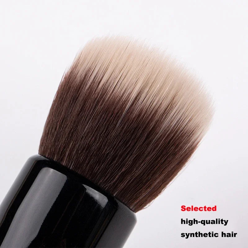 The Smooth Face Foundation Brush Duo Fiber Makeup Brush Liquid Cream Blending Tool