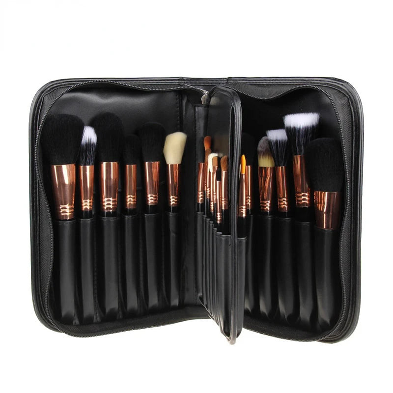 Zipper Cosmetic Makeup Bag Travel Toiletry Brush Wash Case Big Capicity Beauty Container Pouch Storage Organizer Waterproof