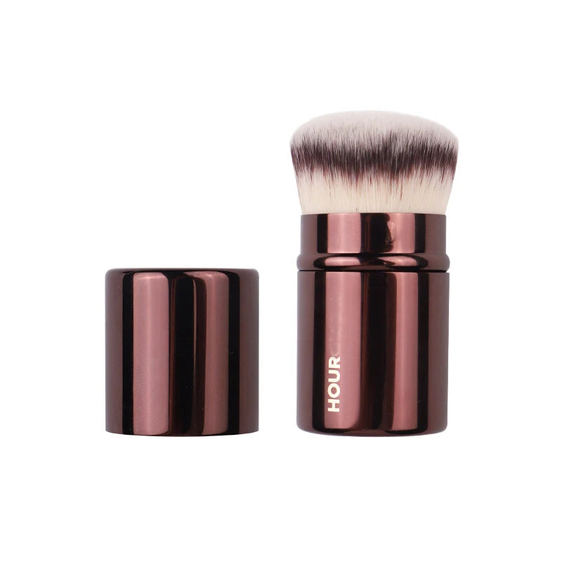 1pc Hourglass Pro Foundation Makeup brushes Powder contour Blusher Make up brush metal handle Highlight Bronzer high end No box