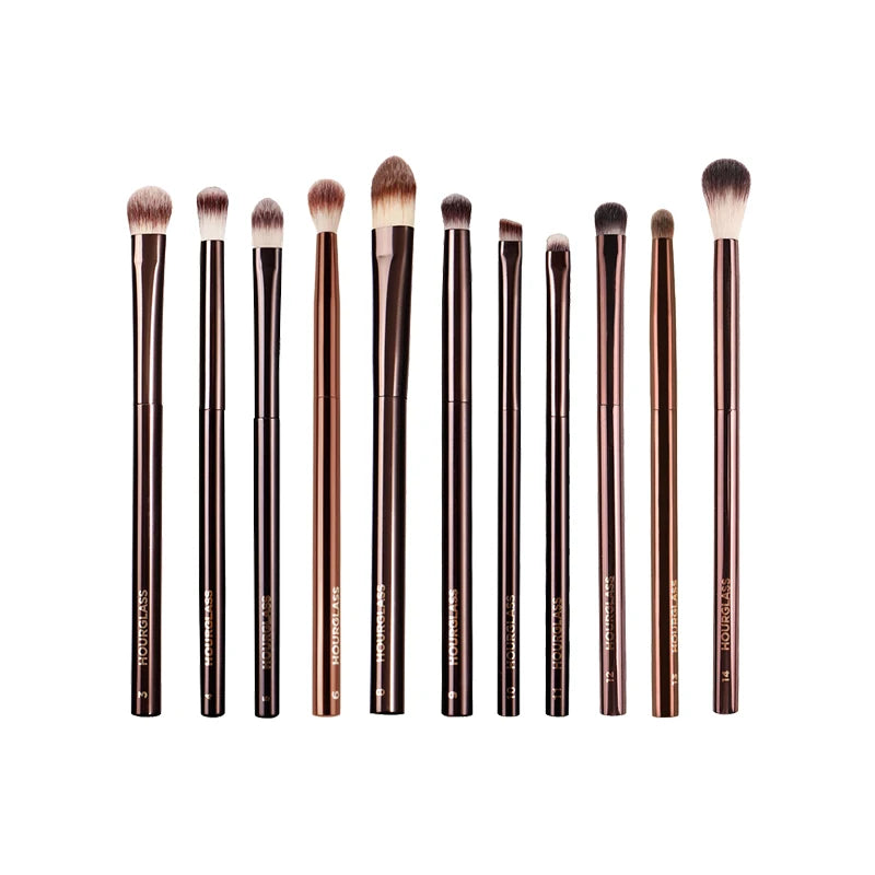 1pc Hourglass Pro Foundation Makeup brushes Powder contour Blusher Make up brush metal handle Highlight Bronzer high end No box