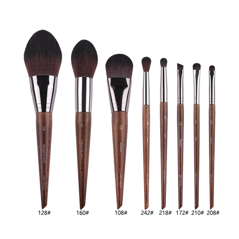 2pc/35pcs MF Natural wood Soft Makeup Brushes Powder Foundation Concealer Make Up Brush Blush Synthetic hair Shadow tools
