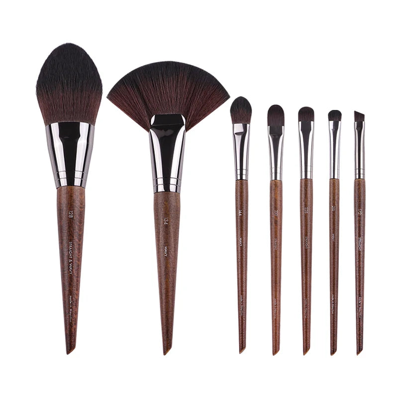 2pc/35pcs MF Natural wood Soft Makeup Brushes Powder Foundation Concealer Make Up Brush Blush Synthetic hair Shadow tools