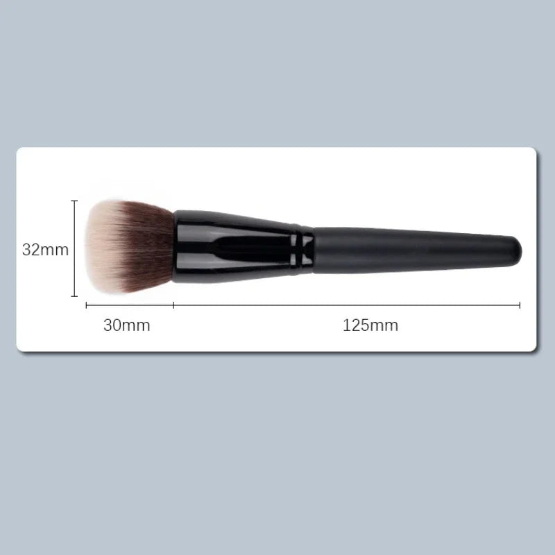 The Smooth Face Foundation Brush Duo Fiber Makeup Brush Liquid Cream Blending Tool