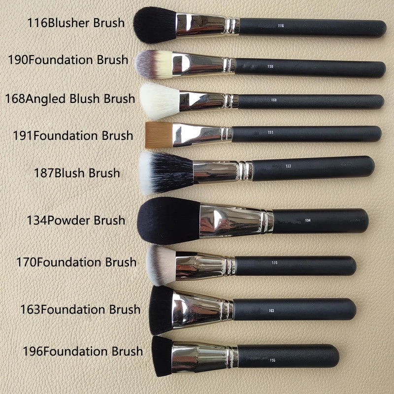 M series Makeup Brushes set Foundation Blush Eyeshadow Eye Make Up Brush Crease Smudge Concealer Cosmetic tool Professional