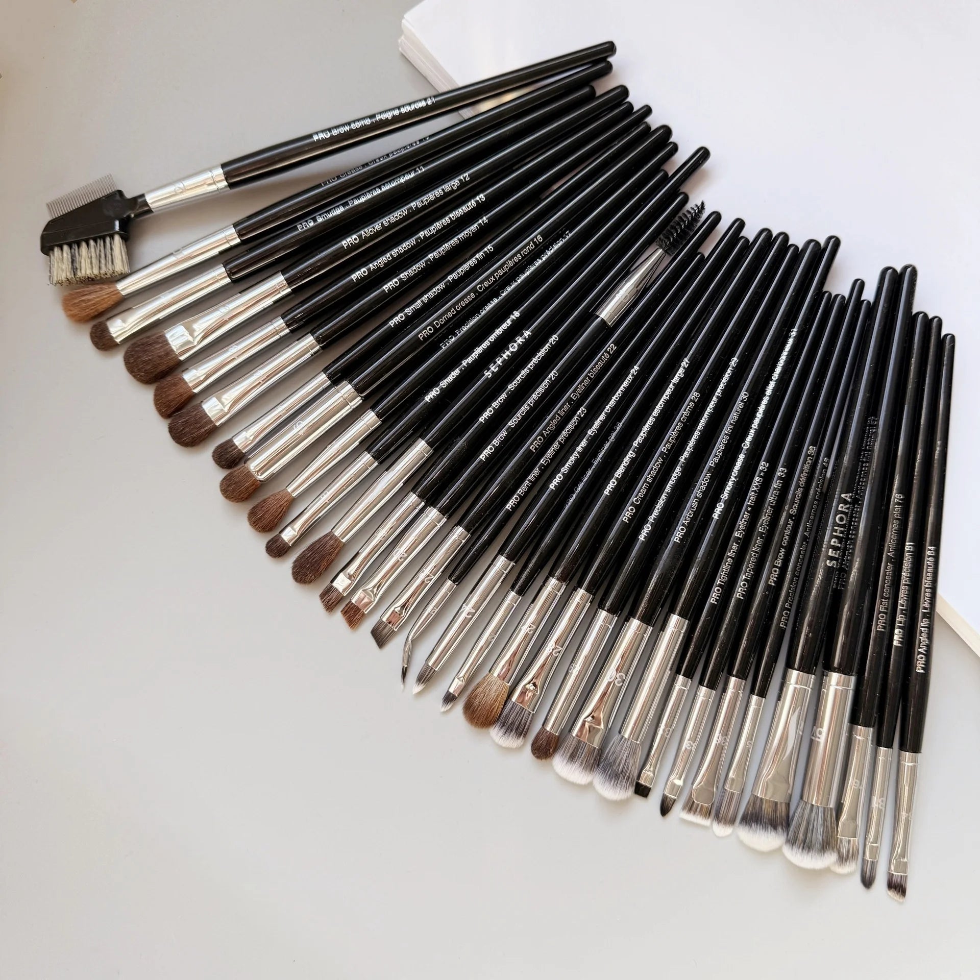 PRO Eye Shadow Makeup Brushes Eyeshadow Smudge Blending Shading Contouring Beauty Cosmetics Brush Tools