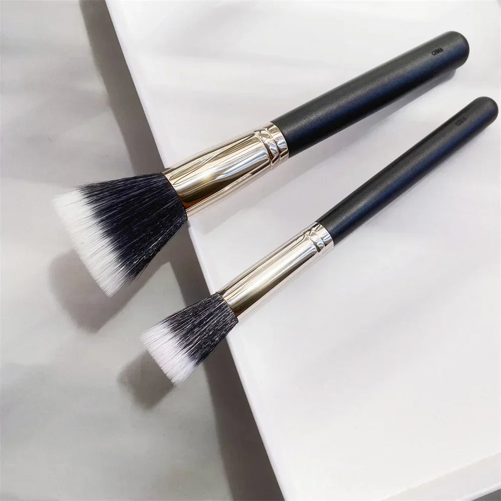 Duo Fibre Face Brush 187 188 Multi-Purpose lightweight Powder Foundation Blush Highlighter Beauty Makeup Brushes Tool 132 159