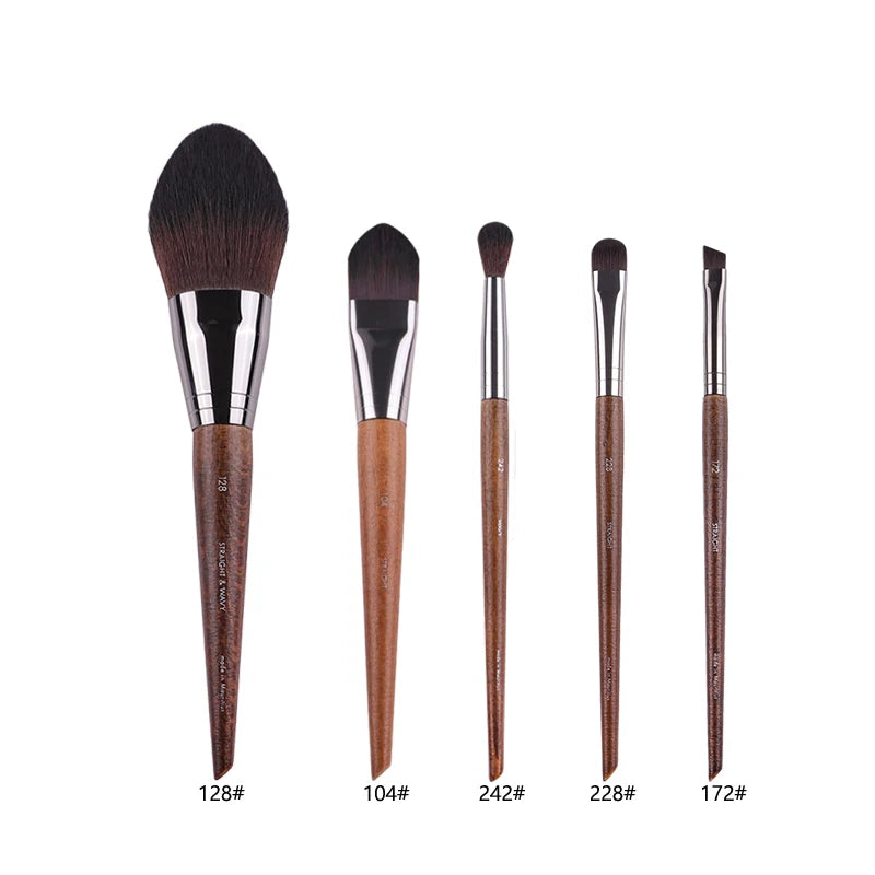 2pc/35pcs MF Natural wood Soft Makeup Brushes Powder Foundation Concealer Make Up Brush Blush Synthetic hair Shadow tools
