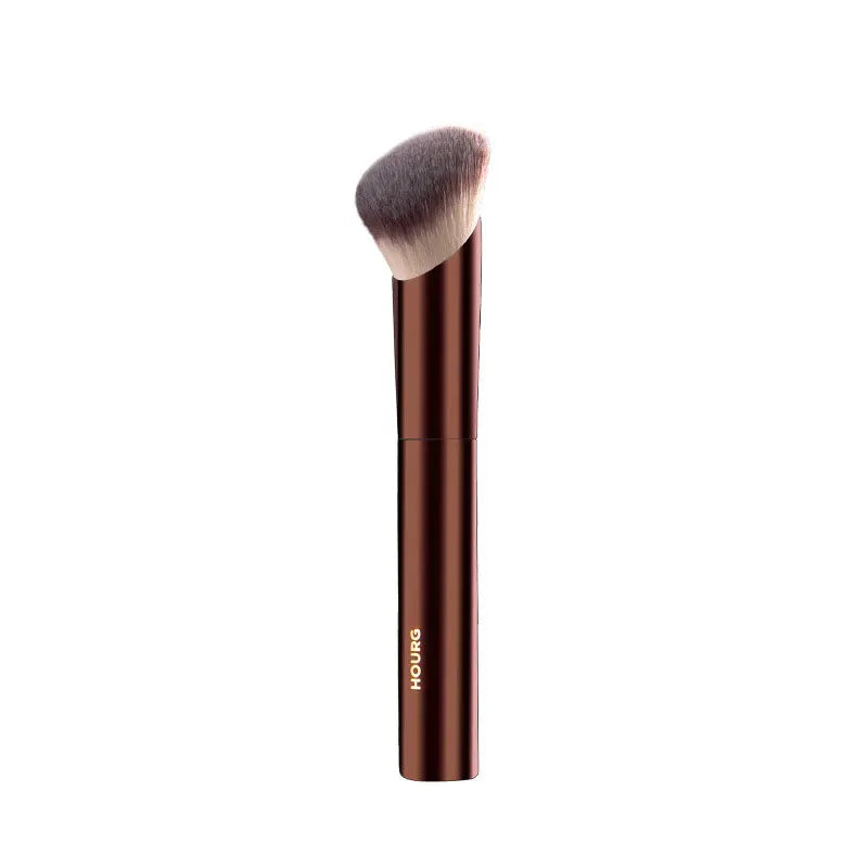1pc Hourglass Pro Foundation Makeup brushes Powder contour Blusher Make up brush metal handle Highlight Bronzer high end No box
