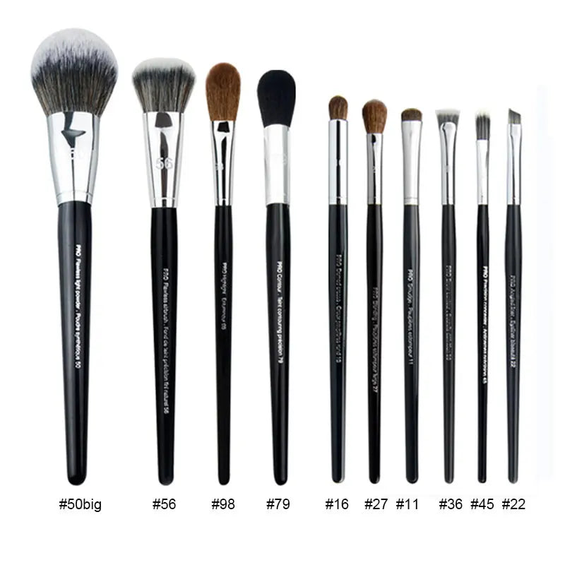 High quality Foundation Makeup brushes set Pro Make up brush Liquid Powder Eyeshadow Crease Concealer cosmetic tools exquisite